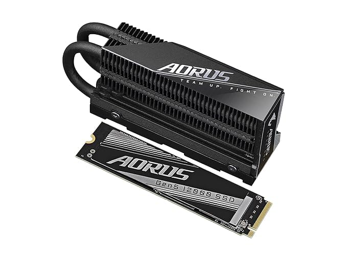 (Refurbished) GIGABYTEGen5 12000 SSD AORUS 1TB PCIe 5.0 NVMe M.2 Internal Solid State Hard Drive with Read Speed Up to 11700MB/s, Write Speed Up to 9500MB/s, AG512K1TB (B0DD3GRVF4) Amazon Price History, Amazon Price Tracker