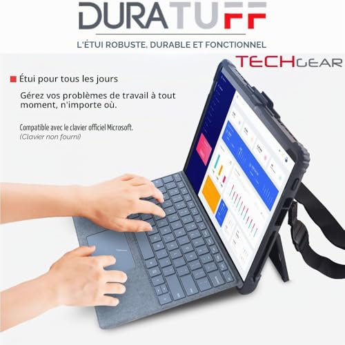 Coque antichoc Surface Pro 10 pour protéger votre tablette avec son clavier