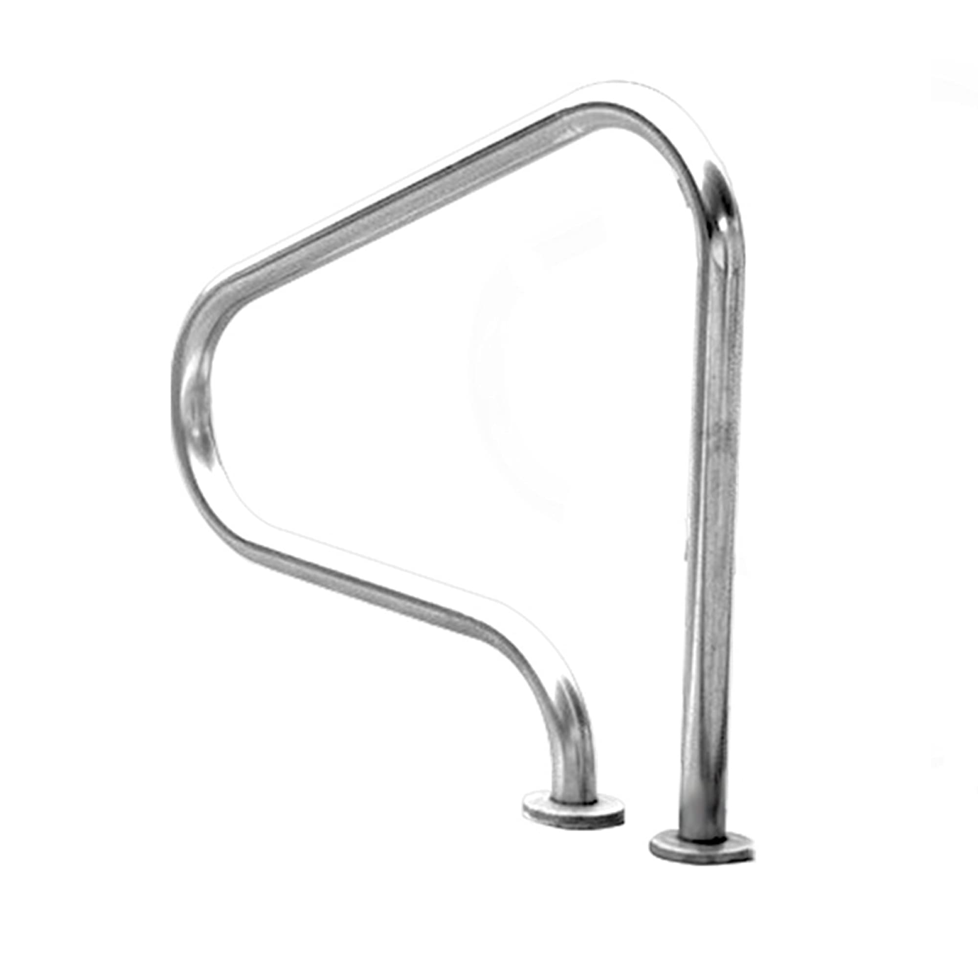 Main courante de sécurité pour escalier de piscine extérieure