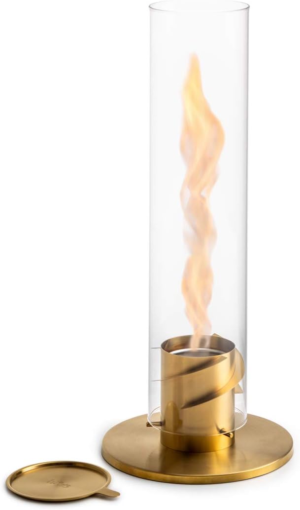 portacandele per caminetto