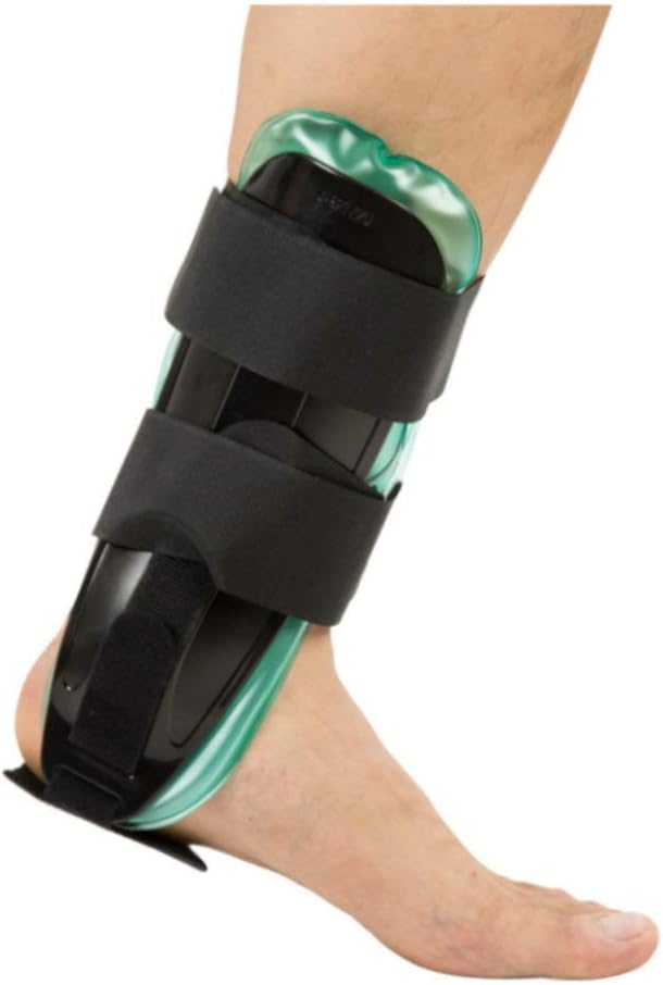MedibotAir Gel Ankle Stirrup Brace Support Provide Stability and Cold Compress(Gel & Air)