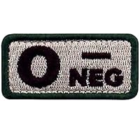 Toppa Ricamata Gruppo Sanguigno A+ - Con Chiusura A Uncino E Asola - Per Cappelli, Zaini E Abbigliamento Tattico - Foto 11