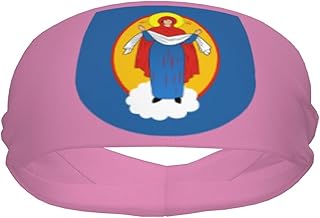 Versatile Sports Tough Sweatband Coat of Arms of Marjina Horka, Belarus Prints Stretchable and Moisture Wicking Headband for Yoga Tennis Running Fitness for Women Men