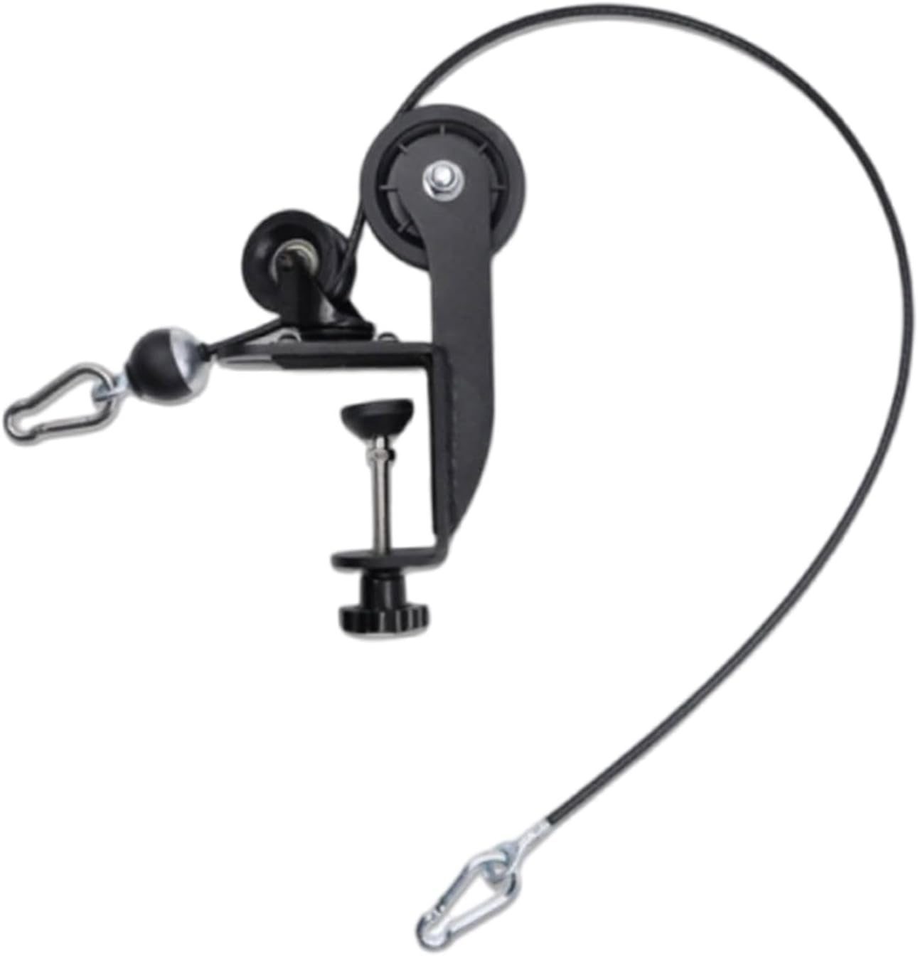 Arm Power Trainer Forearm Wrist Exerciser with Steel Cable Fitness Exerciser Forearm Strength Trainer Arm Muscle Roller Muscle Builder