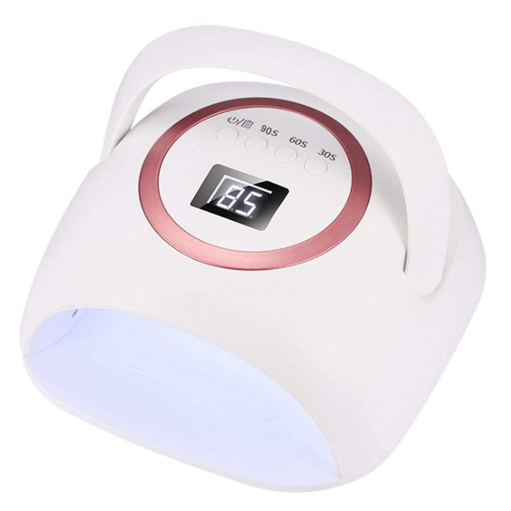 LKLNKVL Manicure lamp, 72W LED Cordless Gel Nail Lamp, Rechargeable Dryer with 10000MAH High Capacity Battery,Professional Lights Manicure Tools