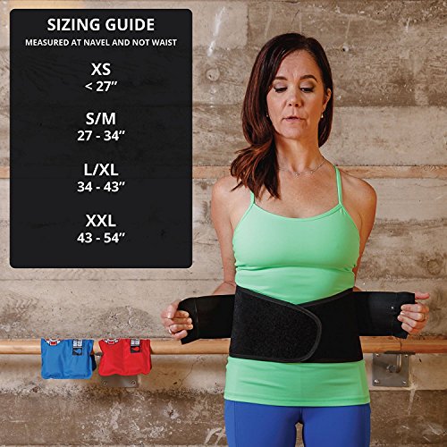 Old Bones Therapy Lower Back Brace with Adjustable Straps and Heat Ice Gel Pack | Lumbar Support for Immediate Relief (Back Brace + Gel Packs, XXL, Fits 43-50 Inch)