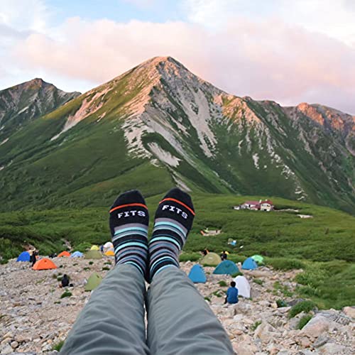 Medium Hiker (Striped) - Crew Light Grey2