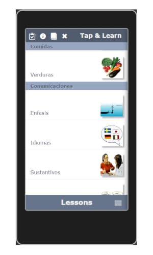 Tap & Learn Spanish #TOP6
