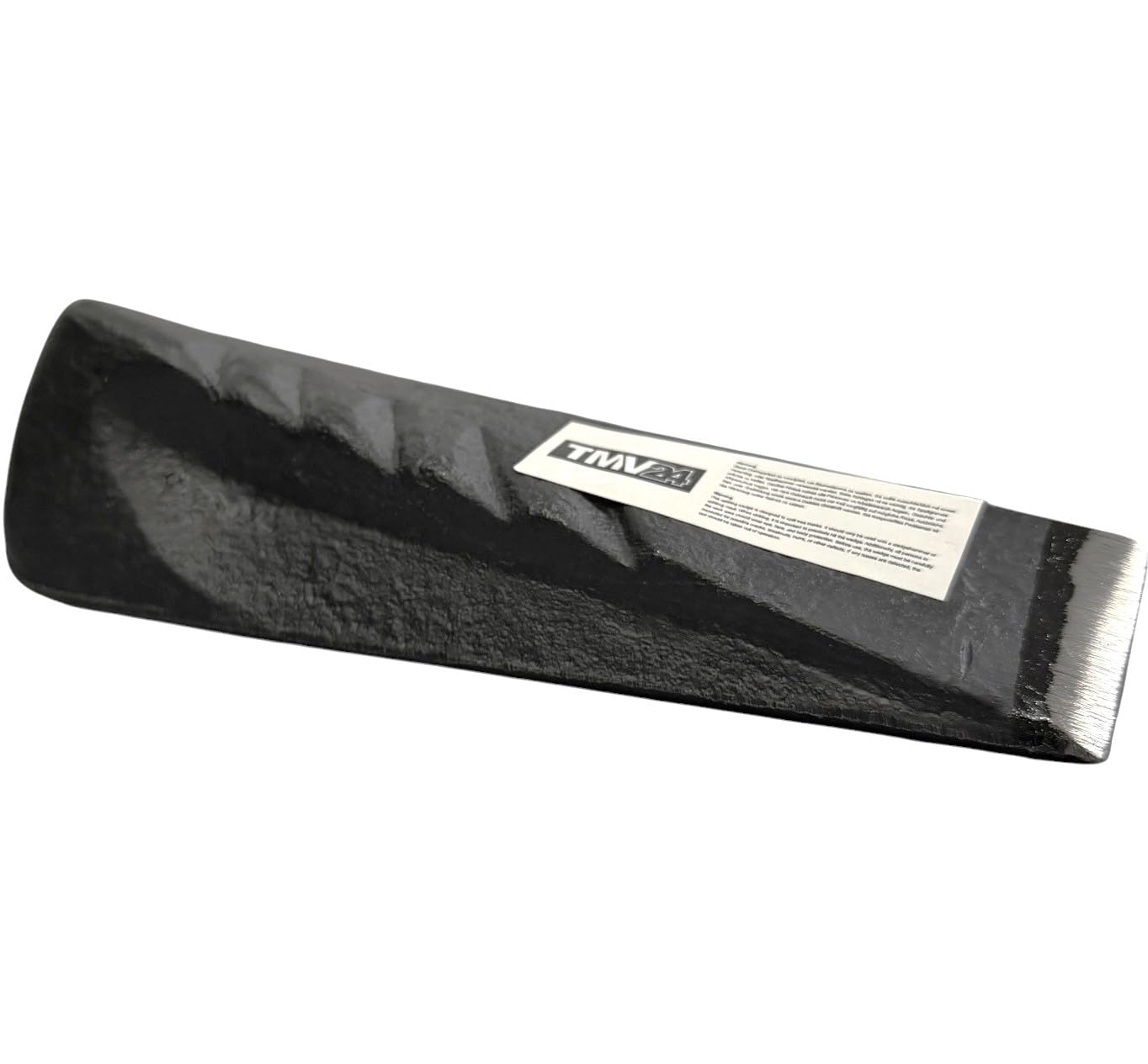 KOVA® Cale rotative massive pour bois 2,3 kg – Coin de fendage tranchant pour fendre le bois léger et sûr – Cale rotative pour hache fendeuse – Outil de fendage pour fendeur de bois – Noir