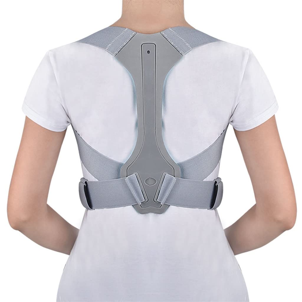 Correttore per la Schiena, Cintura di Supporto per clavicola, Colonna vertebrale, Spalle e Schiena, correzione, previene la Posizione incurvata, Unisex 1