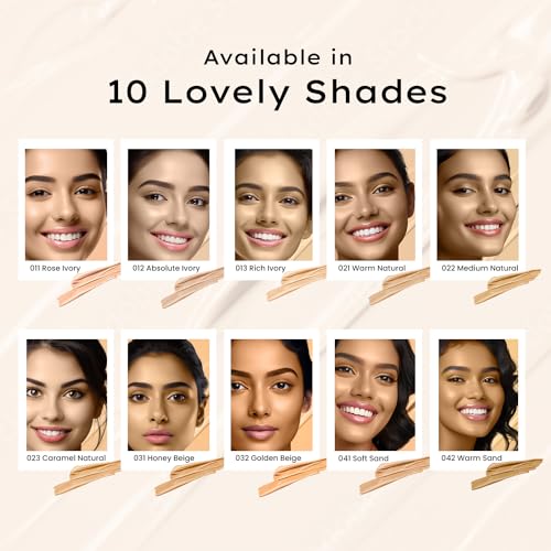 Image of FACESCANADA Flawless Matte Foundation - Medium Natural,30 Ml|3-In-1 Foundation+Moisturizer Cream For All Skin Types+Concealer|12 Hr Hydration+Spf 18 Hd Matte Coverage|Lightweight|Anti Ageing,Pack Of 1