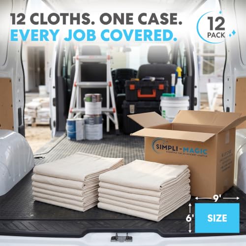 Simpli-Magic 79196C Case de lienzo para proteger (6' x 9') - pack de 12, Natural miniatura 6