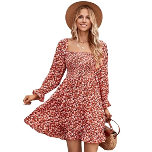 Image of Sheetal Associates Women Casual Regular Sleeves Crepe Printed Fit and Flare Dress