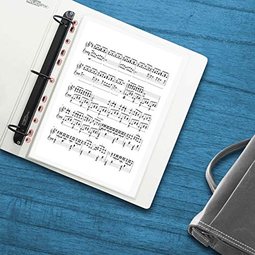 Heavyweight Sheet Protectors, Holds 8.5 X 11 Inch Sheets, 9.25 X 11.25 Inch Top Loading, Clear, Reinforced 11-Hole, Acid-Free, Archival Safe For Documents And Photos (500 Sheets) #TOP5