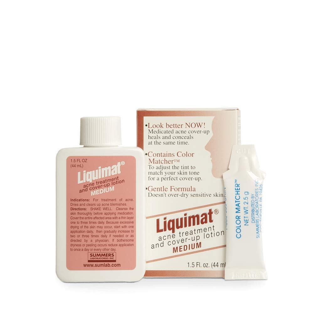 Summers Liquimat Acne Fighting Makeup Lotion Medium 1 5 Ounce