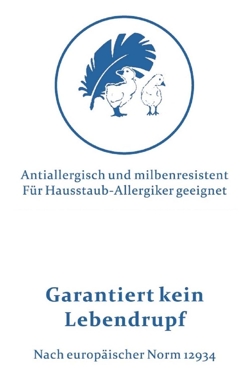 Betten Hofmann Premium Royal Night Kissen Kopfkissen 80x80 cm Federkissen 15% Daunenanteil, waschbar, strapazierfähig, 100% Natur