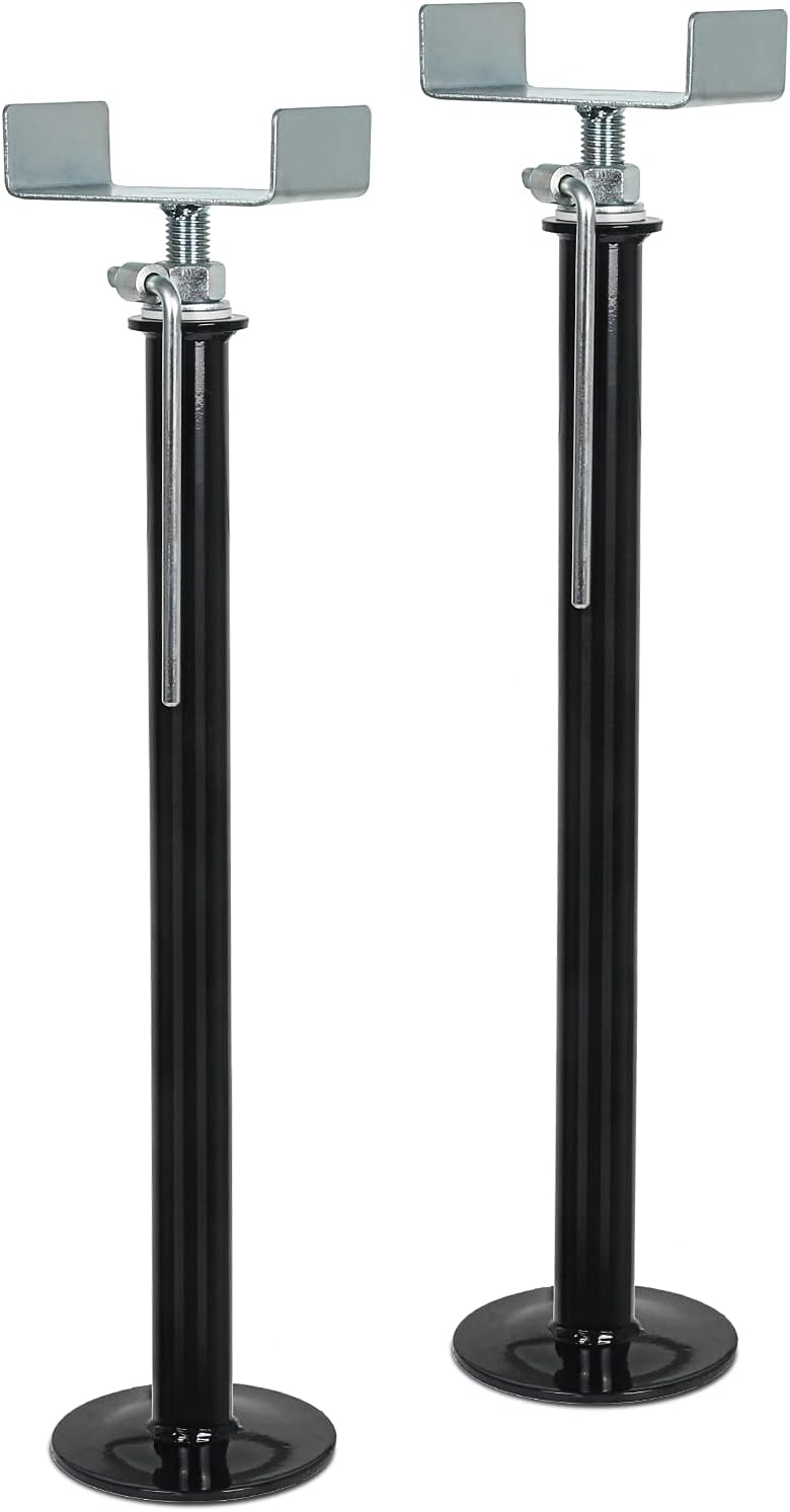 WEIZE Slide Out Support Jacks - 20.5'' to 38.5'' Slide Out Stabilizers for RV, Camper and Travel Trailer, Supports Up to 5,000 lbs, 2 Pcs