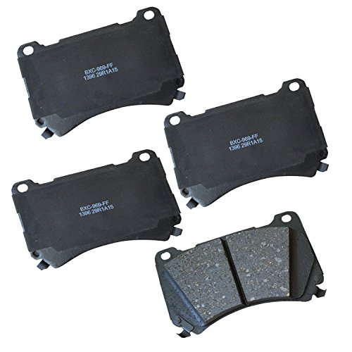 Image of Bendix Premium SBC1396 Ceramic Front Brake Pads for Hyundai Equus 2011, Genesis 2014-2009