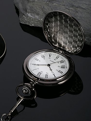 Hicarer Pocket Watch Father's Day Gift-I'll Always Be Your Little Girl, You'll Always Be My, Christmas Birthday Gift For Dad Father (Dad Gifts, White Dial) #TOP1