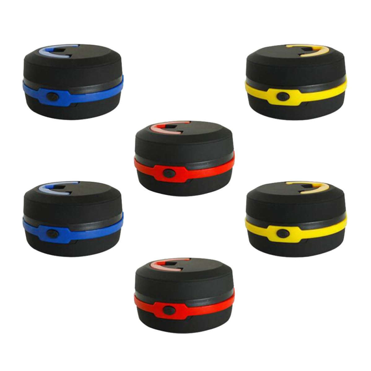 Holibanna 6 Linternas LED Portátiles para Camping, Lámparas de Emergencia de Abs Baja Luminosidad, Ideales para Uso al Aire Libre Hogar