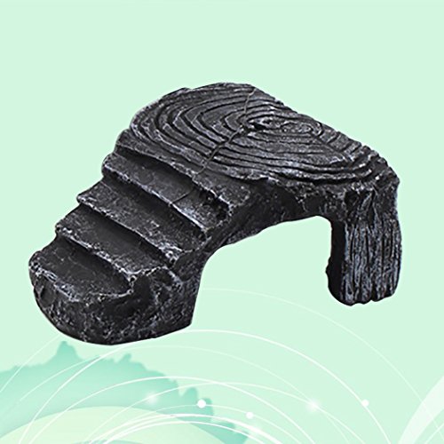 Plataforma Legendog Turtle Plataforma de Aquário Paisagem Flutuante Plataforma de Resina Tartaruga H