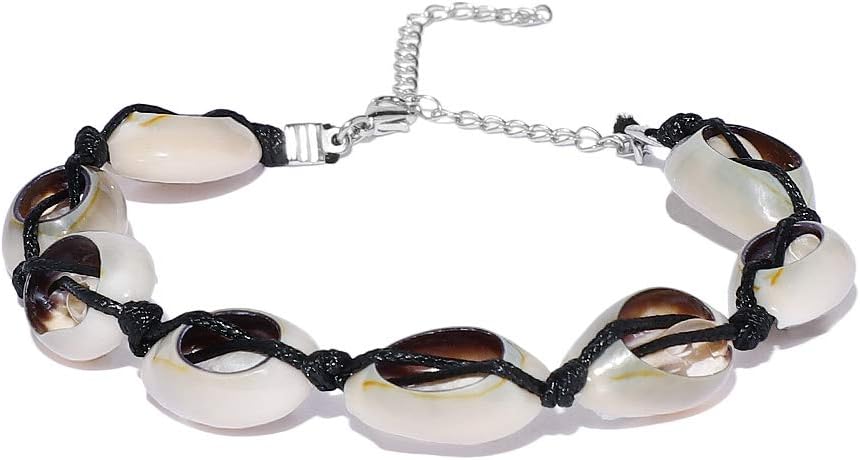 fabulaby OOMPH Jewellery Silver Tone Anklet for Women & Girls (Silver & White)