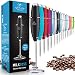 Produktbild Zulay Kitchen original milchaufschäumer Hand Foam Maker für Lattes - Whisk Drink Mixer für Panzer Kaffee, Mini schäumer für Cappuccino, Frappe, Matcha, hot Chocolate Milk boss (schwarz