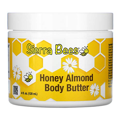 Sierra Bees Honey Almond Body Butter, 4 fl oz (120 ml)