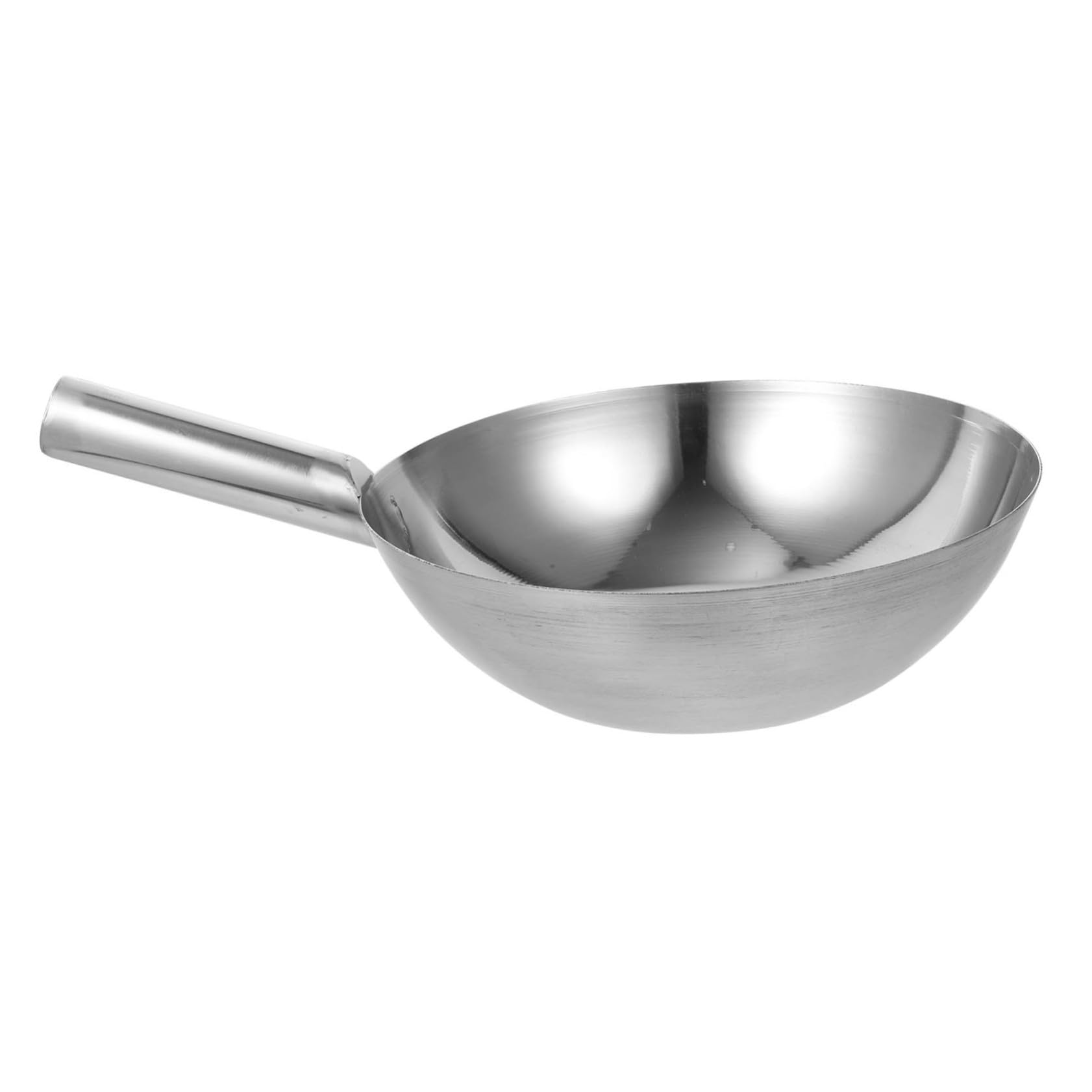 Garneck Cooking Water Ladles Large Stainless Steel Soup Ladle Metal Spoon Easy to Hold