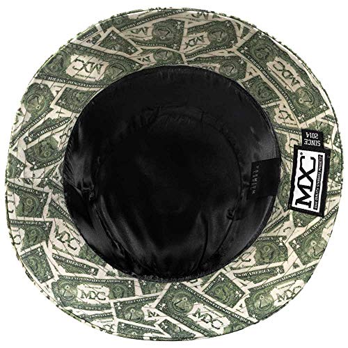 Chapéu Bucket Hat MXC BRASIL Dollar Cash Money Tamanho:Único;Cor:Preto