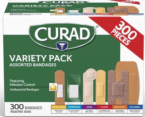 CURAD Assorted Bandages Variety Pack...