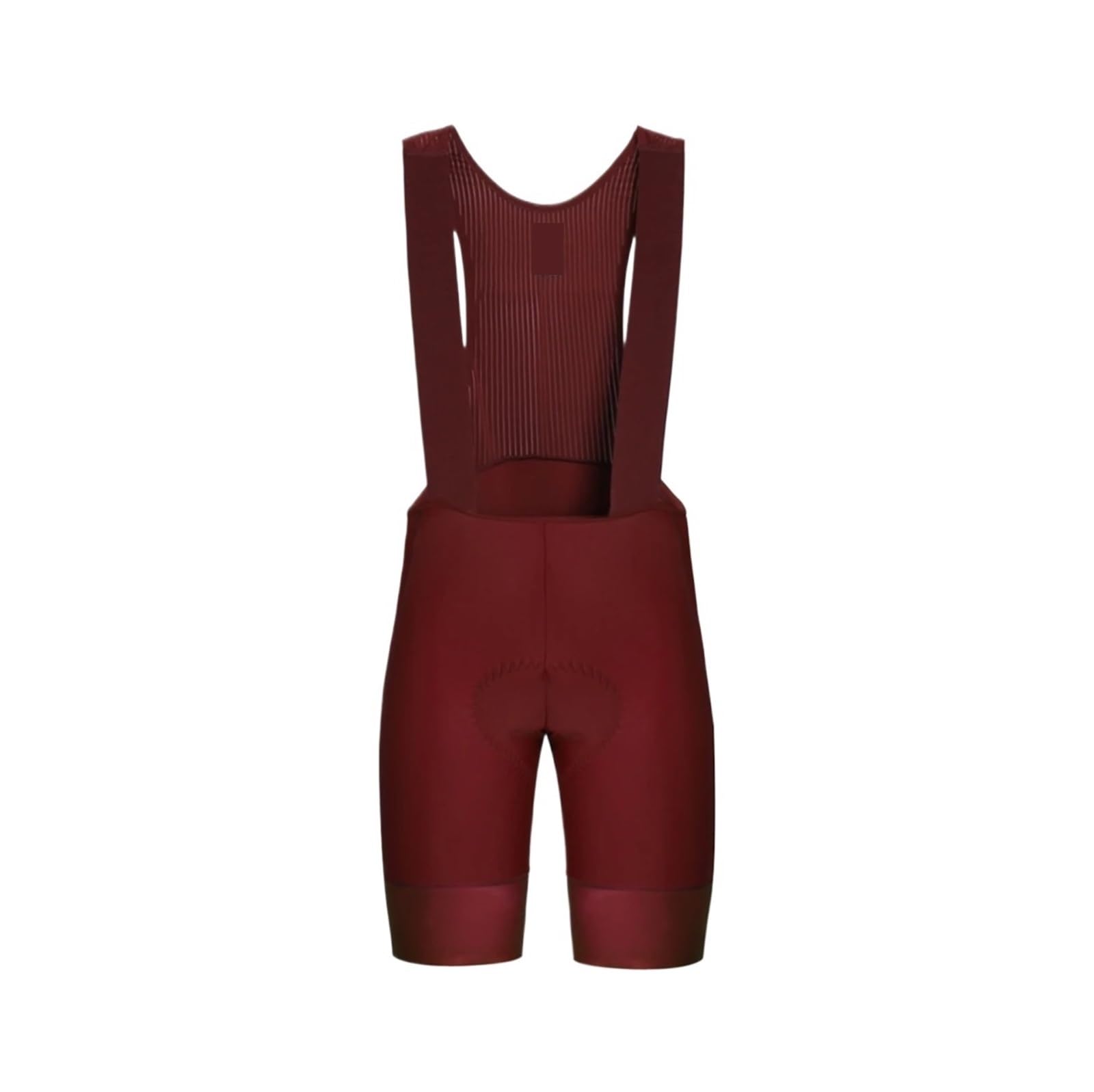 Culotte de Ciclismo con Tirantes for Hombre, con badana densificada y Suave. para Ciclismo(Dark Red,XXL)