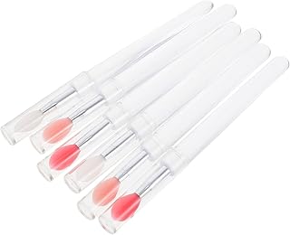 6Pcs Silicone Lip Makeup Brush Portable Lip A...