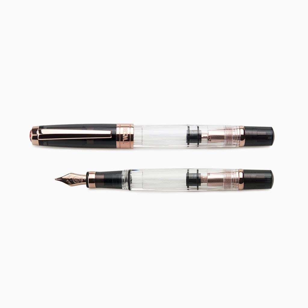 Twsbi Diamond 580 Smoke Rose Gold II Stylet M - Stylo stylographique