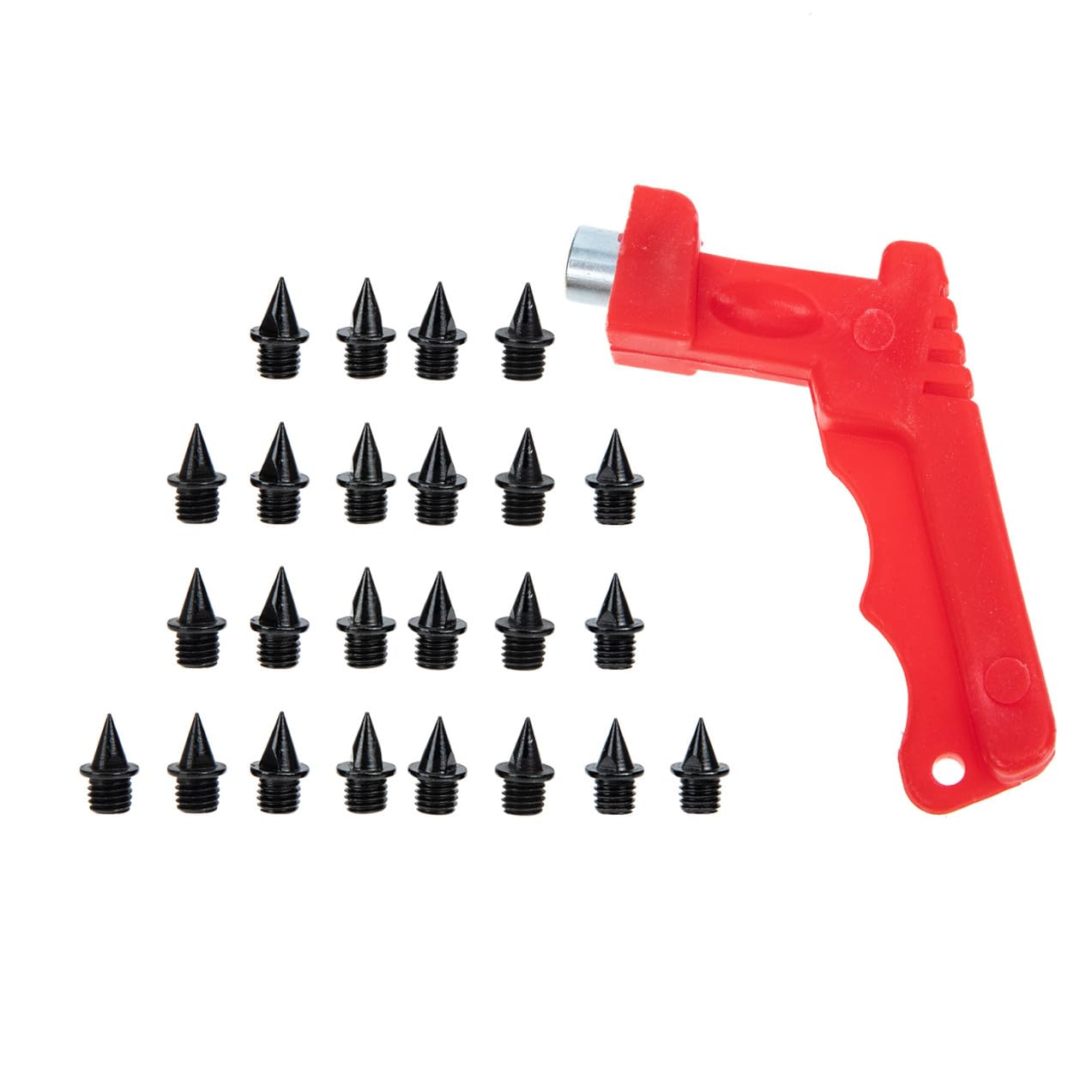 INOOMP 5sets Chiodi Per Scarpe Da Corsa Chiodi Carbonio Per Scarpe Antiscivolo Con Attrezzo Per Installazione Per Atletica e Sport All Aperto