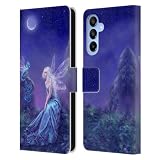 Head Case Designs Licenza Ufficiale Rachel Anderson Luminiscente Folletti Custodia Portafoglio in Pelle Compatibile con Samsung Galaxy A16 5G