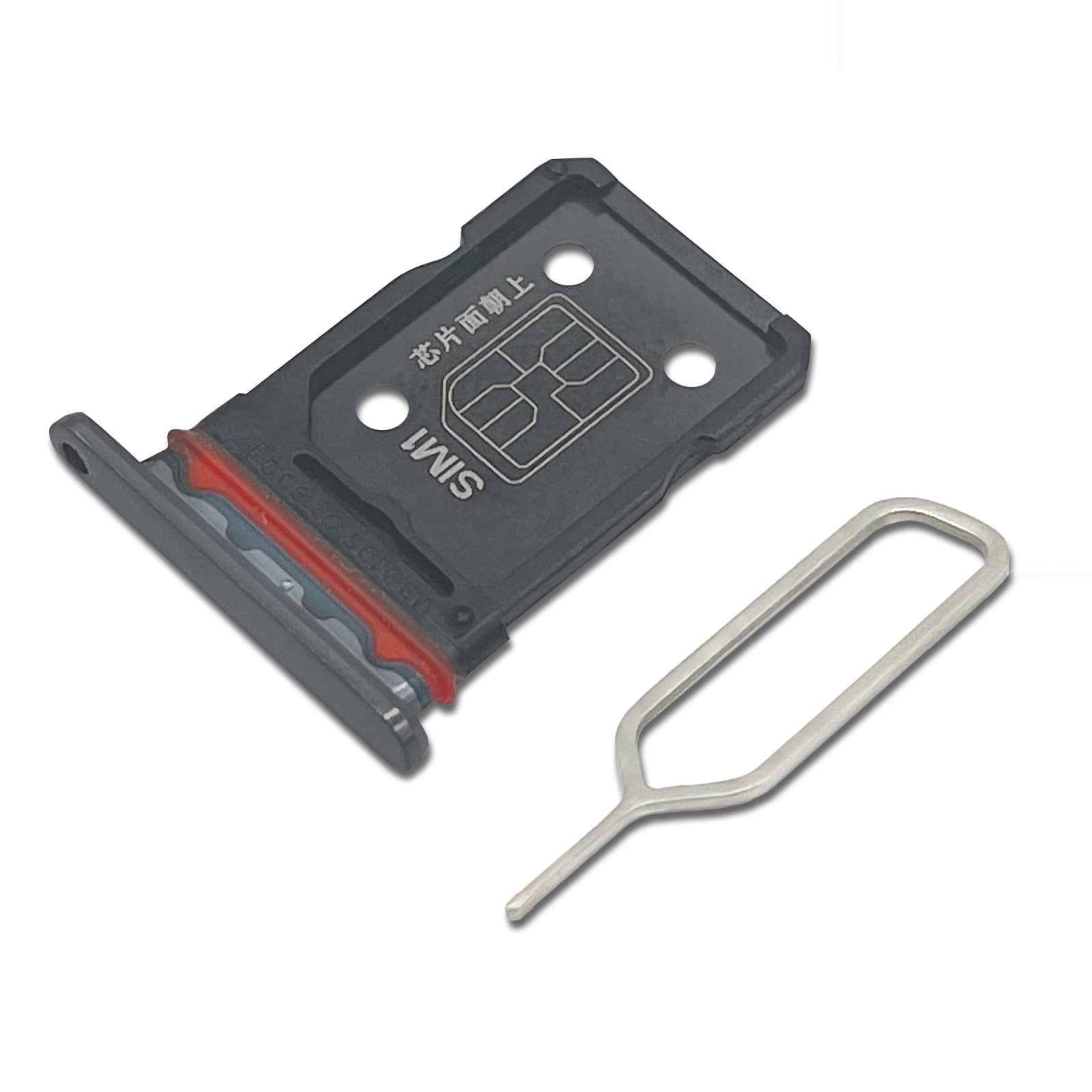 Tiroir Carte Sim Pour Oppo Reno6 5G CPH2251 Double Sim Noir