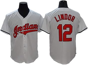 Amazon Indian 12フランシスコベースボールジャージ ストレッチ性と 生地 ファン用スポーツウェア メンズベースボールジャージ D L Tieon Tシャツ カットソー