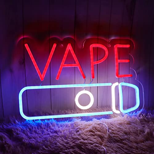 Image of Smoke Shop Neon Sign for Business Advertising,Man Cave Light,Atmosphere Neon Lights for Pub,Smoking Lounge,Party Decor.5V USB Poweded.