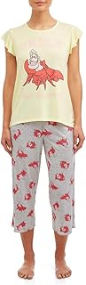 Little Mermaid Women's Capri Pajama Set