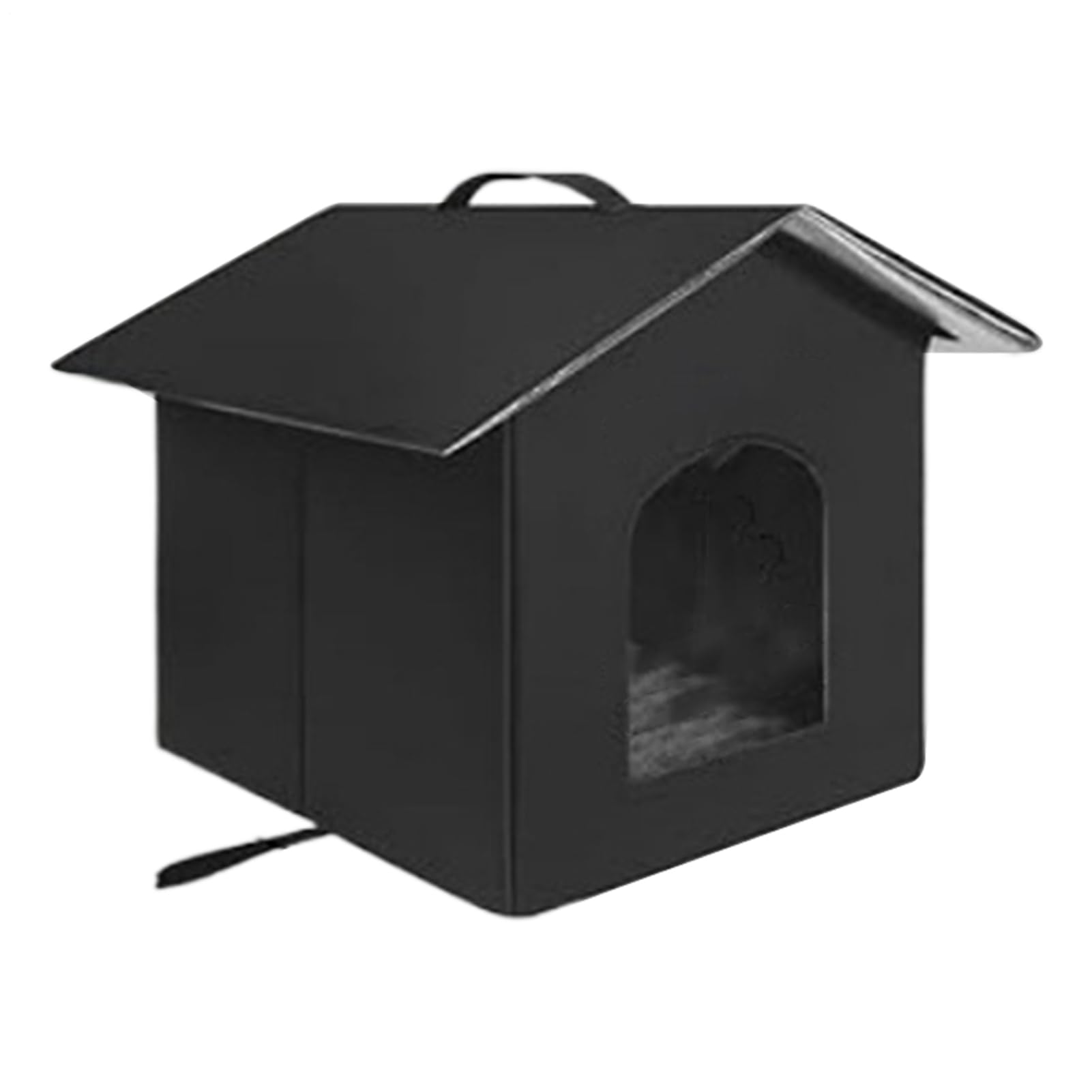 Niche hivernée d'extérieur pour chat abri chaud de jardin et arrière-cour