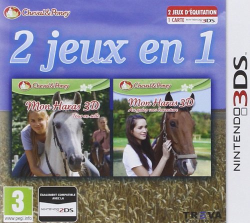 Mon Haras 3D - tous en selle + Mon Haras 3D - au galop vers l'aventure Mon Haras 3D - tous en selle + Mon Haras 3D - au galop vers l'aventure