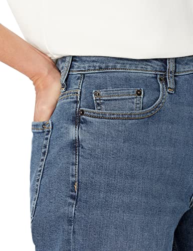 Amazon Essentials Women's High-Rise Relaxed Leg Tapered Ankle Jean, Medium Wash, 18 #TOP2