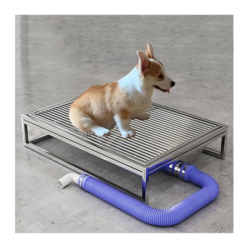 Toilettes intérieures pour chien en inox idéales en appartement