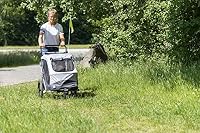 TRIXIE Buggy-Frontrad für Hunde-Fahrradanhänger, für Modelle 12794–12799 – Ansicht 3