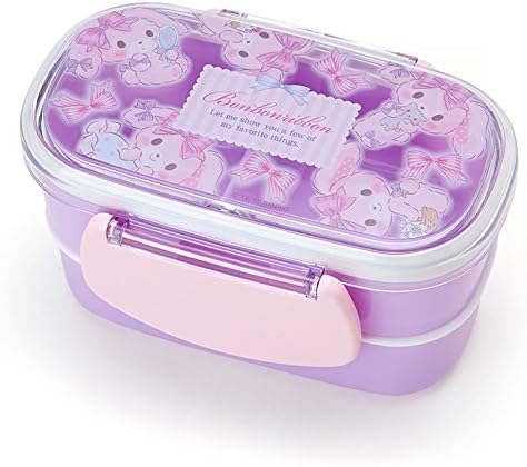 Amazon Co Jp サンリオ Sanrio ぼんぼんりぼん 2段ランチケースdxs ケーキ ホーム キッチン