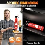Upgraded 8-IN-1 Fire Extinguisher for Home Vehicle Car Kitchen Boat, Small Fire Extinguishers Spray with Mount for Class A B C K Fire, Portable Non-Toxic Prevent Re-Ignition Easy Clean (2 Pack) - Image 6