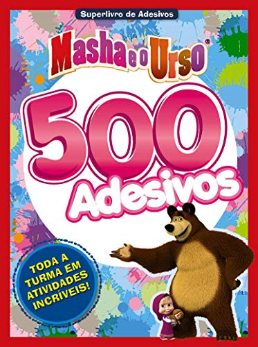 Masha e o urso: superlivro de adesivos