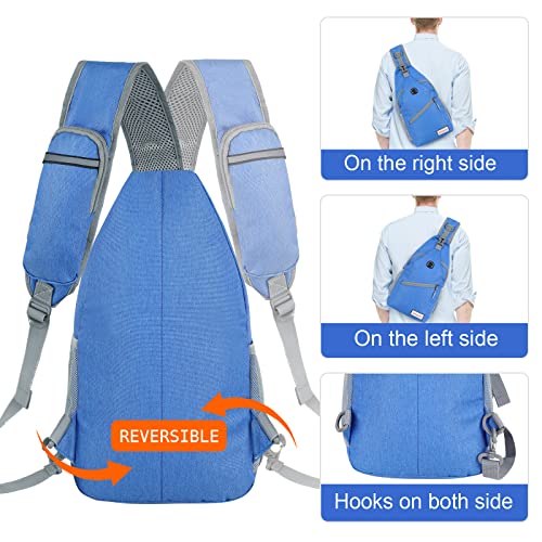 ZOMAKE-Sling-Bag-for-Women-MenSmall-Crossbody-Sling-Backpack-Water-Resistant-Mini-Shoulder-Bag-Chest-Bag-for-Travel