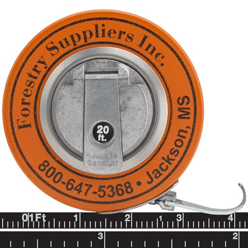 Forestry Suppliers English Steel Diameter Tape (Black Steel Line ...